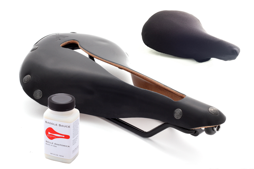 R2 - Rubber Weatherproof Bike Saddle | Selle Anatomica
