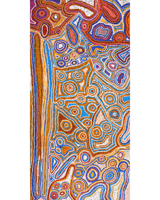Sabrina Nangala Robertson - Aboriginal Art | 30x30cm | 6272- ART ARK®