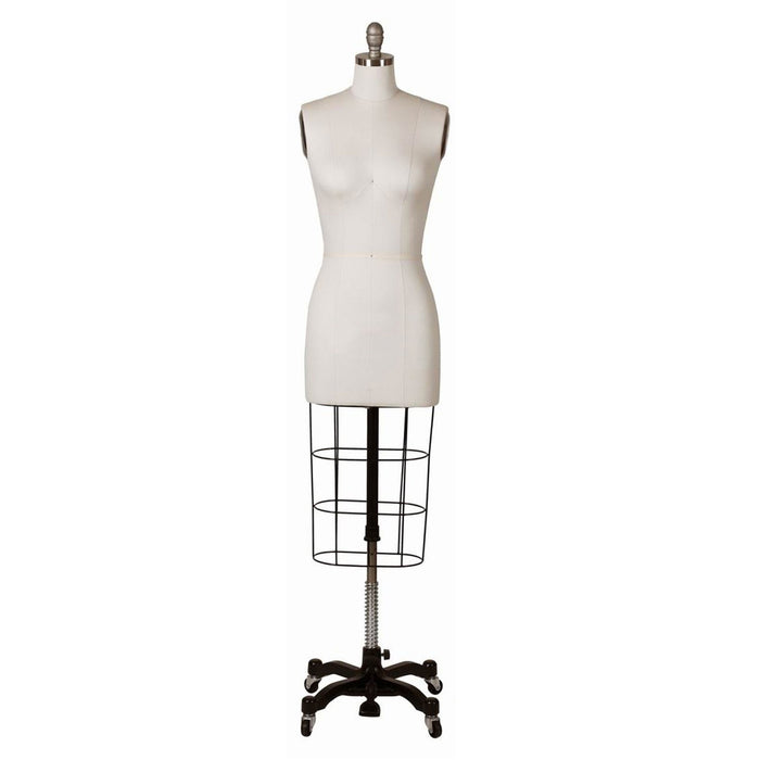 jersey covered dress form Amazon.com: SSWBasics Female Off White Jersey Dressmaker Form - Includes  Base, Form, and Finial - Off White Female Dress Form
