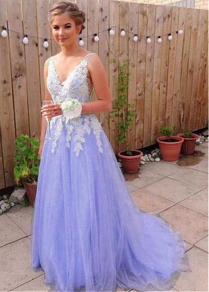 mauve tulle bridesmaid dresses Beaded and Tulle Deep Illusion V Neck Ball Gown Mauve Champagne Prom Dress Ard2493