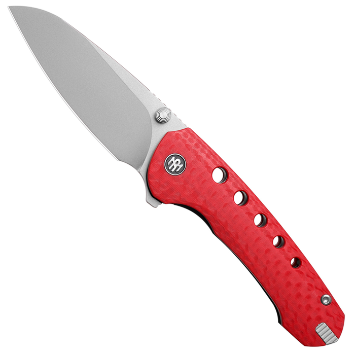 Kizer ZX-3499.3A2 Feist 3 (CPM S90V, Clip Point, Stonewashed