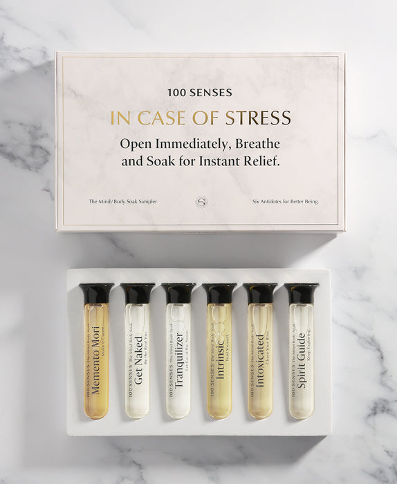 The Mind/Body Soak Sampler – 100 SENSES