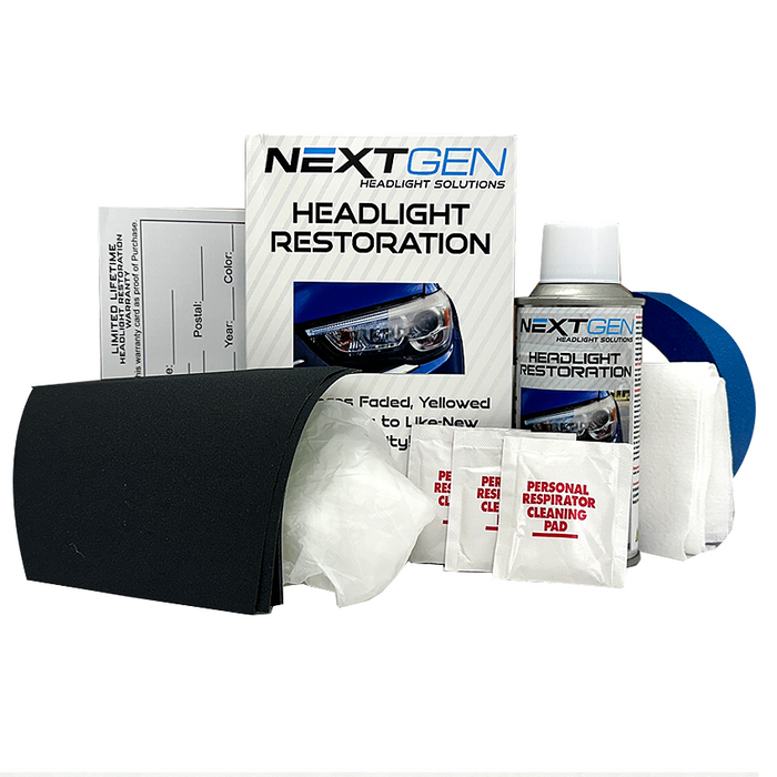 NextGen Headlight Restoration Kit (w/ Lifetime Warranty